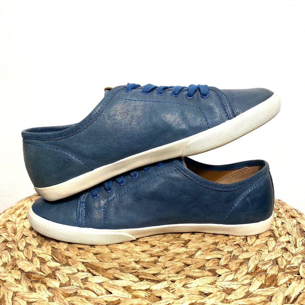 Frye navy blue lace sneakers - Picture 6 of 8